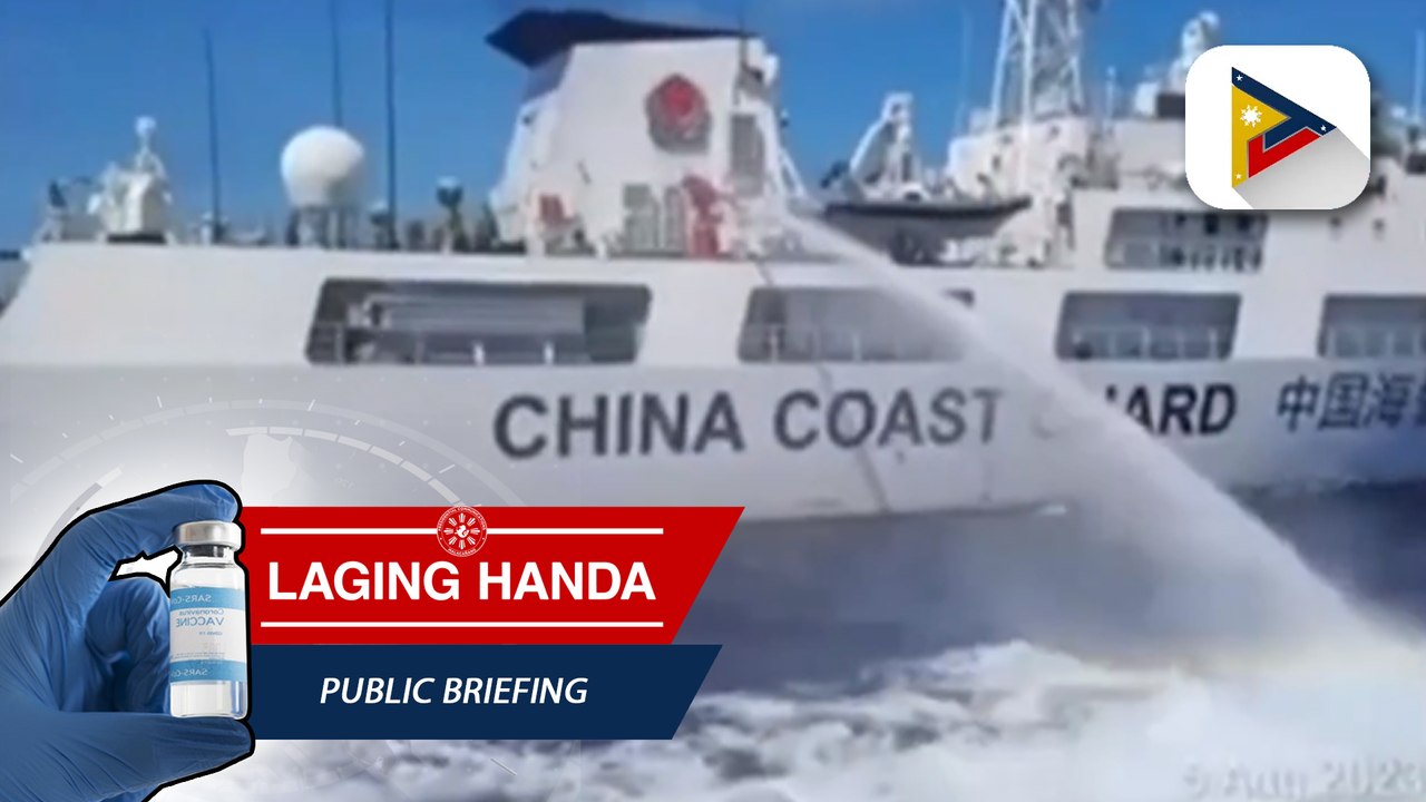Panibagong agresibong aksyon ng China Coast Guard malapit sa Ayungin Shoal, mariing kinondena