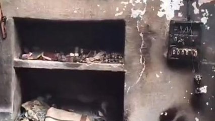 సిద్ధిపేట: షార్ట్ సర్క్యూట్ తో ఇల్లు దగ్ధం.. తప్పిన ప్రాణాపాయం