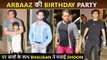 Salman Khan, Arpita, Arhaan, Ayush Sharma Make Stylish Appearance At Arbaaz Khan Birthday Party