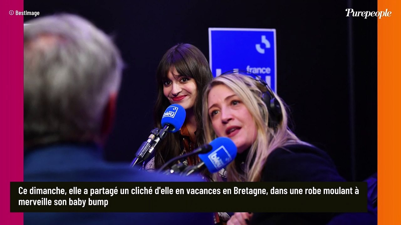 Clara Luciani enceinte et en robe ultra moulante, tout proche de l'accouchement : réaction du futur papa et rockstar