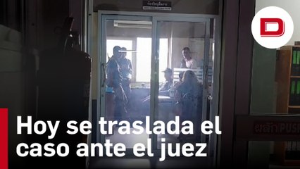 La Policía tailandesa trasladará este lunes a Sancho para presentar su caso ante un juez