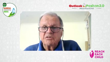 Dr Jon Rohde on Outlook Poshan 2.0 #ReachEachChild initiative launched by Outlook and Reckitt
