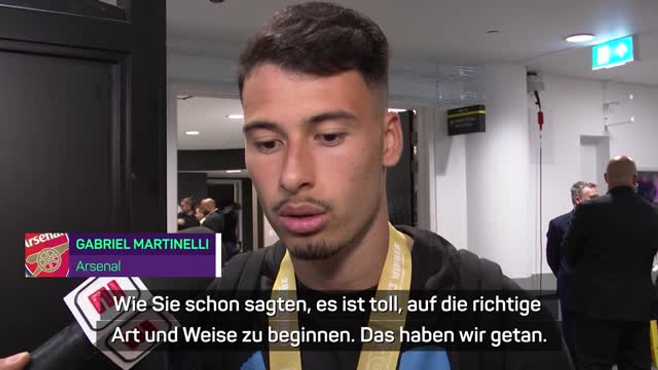 Martinelli: 'Community Shield war uns wichtiger'