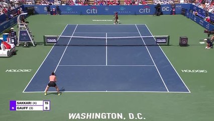 Washington - Gauff remporte son 1er titre à domicile !