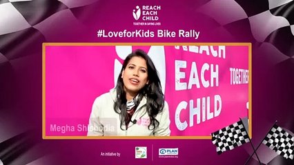 Women riders – Megha, Geeta and Shrayanka on #LoveforKids Bike Rally