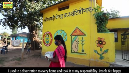 Smt. Chakravati Patra: winner of Outlook Poshan Chhattisgarh Award 2020