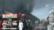 Adana'daki tesis ve fabrika yangınına havadan ve karadan müdahale ediliyor