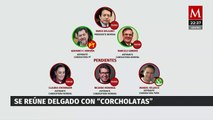 Inicia Mario Delgado consultas con 'Corcholatas' de Morena de cara a encuesta crucial