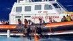Dozens rescued from rough seas after two suspected migrant boats sink in Mediterranean