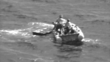 Man saved after 35 hours at sea in flooded boat