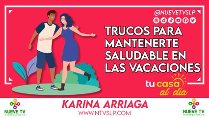 Trucos para mantenerte saludable en las vacaciones