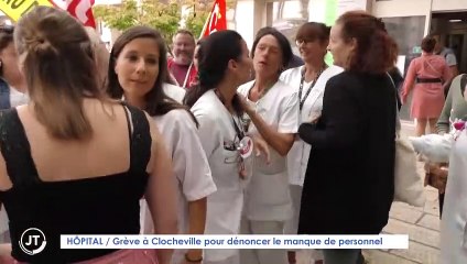 HÔPITAL / Grève à Clocheville pour dénoncer le manque de personnel