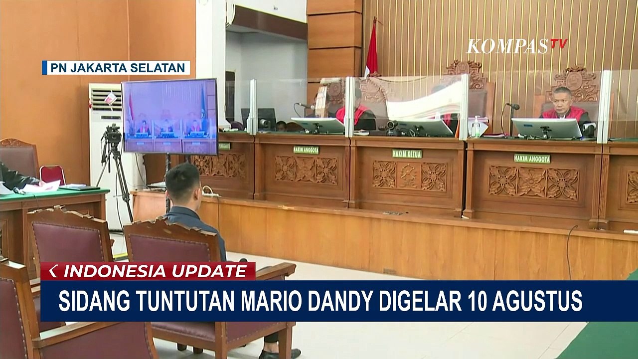 Jaksa Akan Bacakan Tuntutan untuk Mario Dandy di Sidang 10 Agustus!