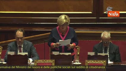 Reddito cittadinanza, Calderone: "Esigenze dei cittadini vengono prima di contesa politica"