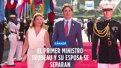 Canadá | El primer misntro, Justin Trudeau se separa de su esposa tras 18 años de matrimonio
