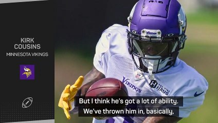 Vikings rookie Addison already impressing Cousins