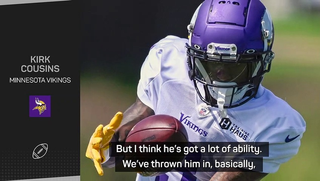 Vikings rookie Addison already impressing Cousins