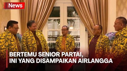 Airlangga Hartarto Bertemu 3 Senior Partai Golkar, Ini yang Disampaikan