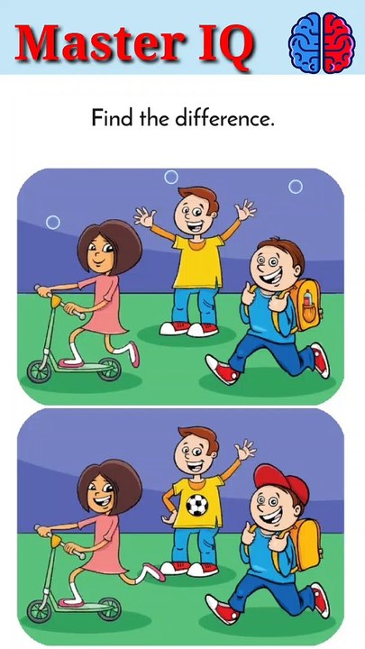 Find the Difference IQ Test with Master IQ #short