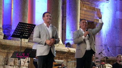 الفنانان حسام ووسام اللوزي يشكرون إدارة مهرجان جرش والحضور