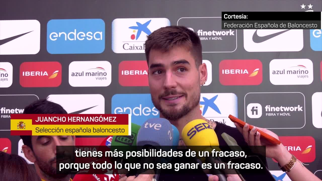 Juancho Hernangómez: "Vamos a darlo todo"