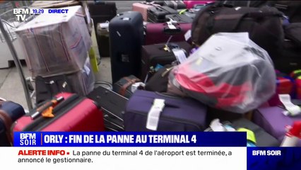 Retards à l'aéroport d'Orly: la panne du système de traitement des bagages au terminal 4 est terminée