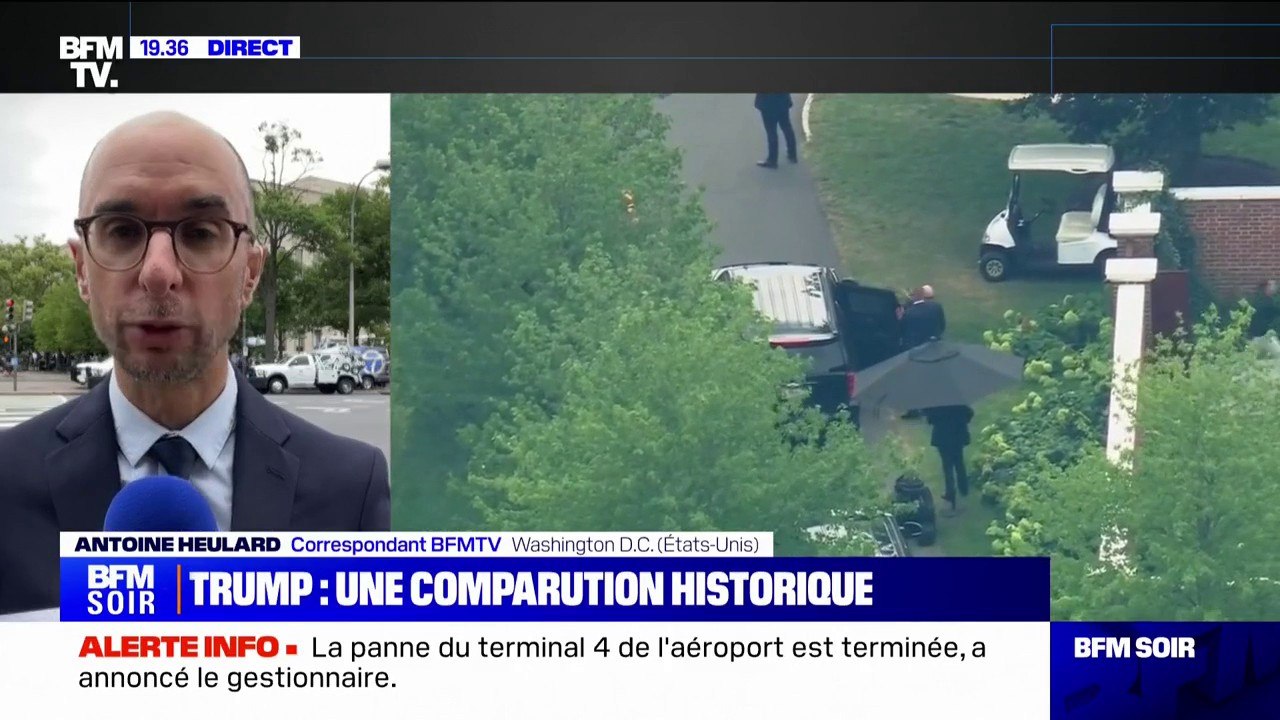 États-Unis: Donald Trump en route vers un tribunal de Washington pour être formellement inculpé de "complot visant à commettre une fraude au détriment des États-Unis"