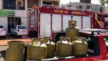 Corpo de Bombeiros é mobilizado para conter vazamento de gás no bairro Coqueiral