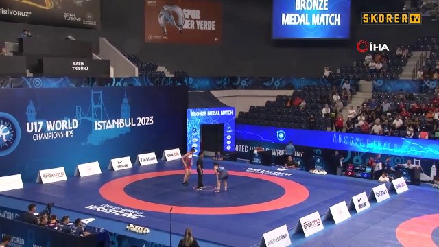 Elmira Yasin'den U17 Dünya Güreş Şampiyonası'nda bronz madalya