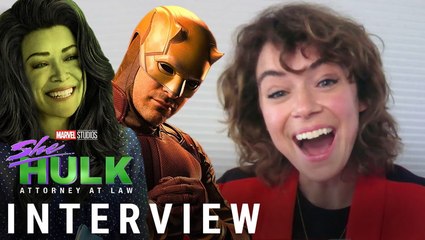 She-Hulk' Finale Spoiler Interviews | Tatiana Maslany Talks Charlie Cox