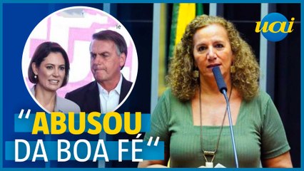 PIX: Jandira Feghali aponta crime de Bolsonaro e Michelle