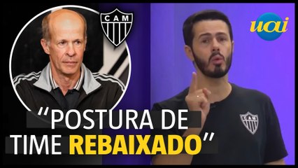 Situação do Galo irrita Fael: 'Quem devia falar sumiu'