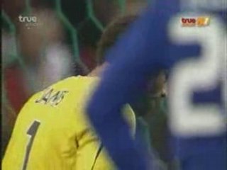 1-0 France vs. England | Goal by Ribery