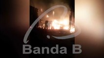 Vela esquecida acesa destrói casa de família com oito crianças em Curitiba; vídeo mostra incêndio