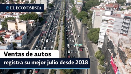 Ventas de autos registra su mejor julio desde 2018