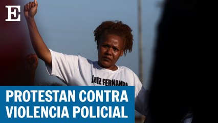 Protestan en Brasil por violencia policial