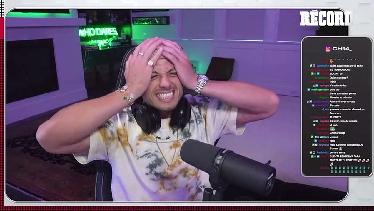 CHICHARIRO MUESTRA SU NUEVO LOOK V deo Dailymotion