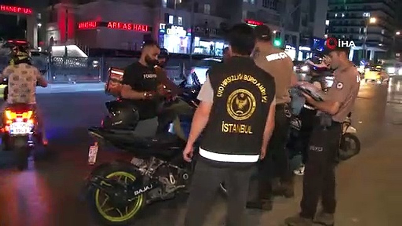 Une demande a été faite pour les personnes possédant des motos à Esenyurt