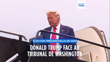 Affaire du Capitole : Trump plaide non coupable