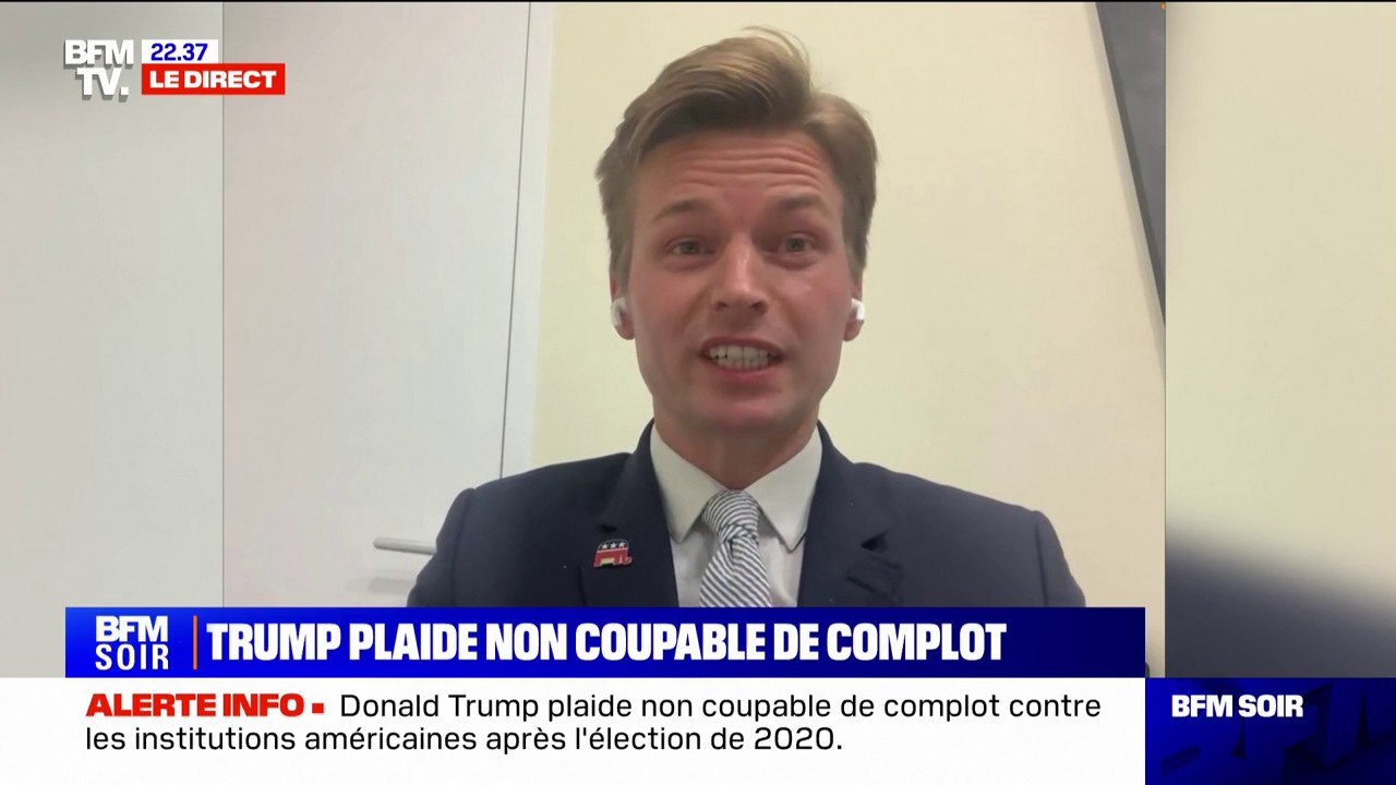 Comparution de Donald Trump: "Joe Biden ne serait pas du tout en mesure de l'emporter face à Donald Trump, donc il faut à tout prix l'écarter", pour Nicolas Conquer (Republicans overseas France)