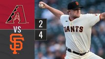 Resumen Cascabeles de Arizona vs Gigantes de San Francisco MLB 02-08-2023