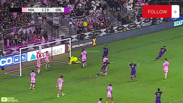 Lionel Messi 2 Goals Today / Inter Miami vs Orlando 2023