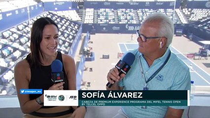 Sofía Álvarez está en casa y te invita a disfrutar del Tenis