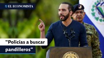 Policías a buscar pandilleros, ordena Nayib Bukele en El Salvador