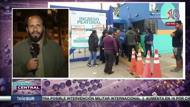 Perú: Comerciantes de Lima llevan a cabo un paro indefinido en rechazo al aumento de impuestos
