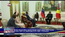 Pdte. Nicolás Maduro sostiene encuentro con delegación de la República del Congo