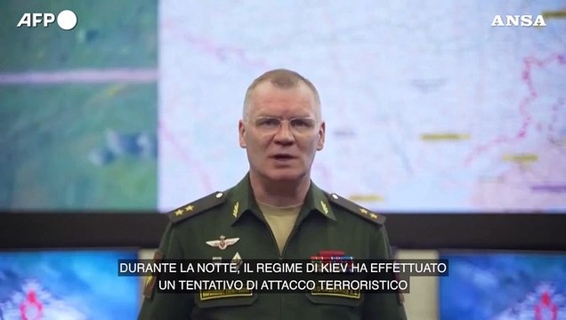 Mosca: Respinto attacco ucraino con droni nel mar Nero