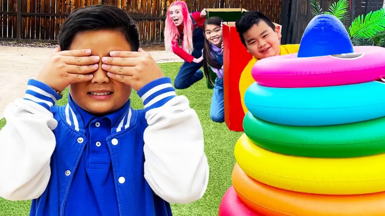 Alex Lyndon and Charlotte Plays Hide and Seek at Home