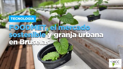 FOODMET, el mercado sostenible y granja urbana en Bruselas