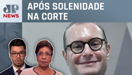 Cristiano Zanin celebra posse no STF com festa; Dora Kramer e Nelson Kobayashi comentam